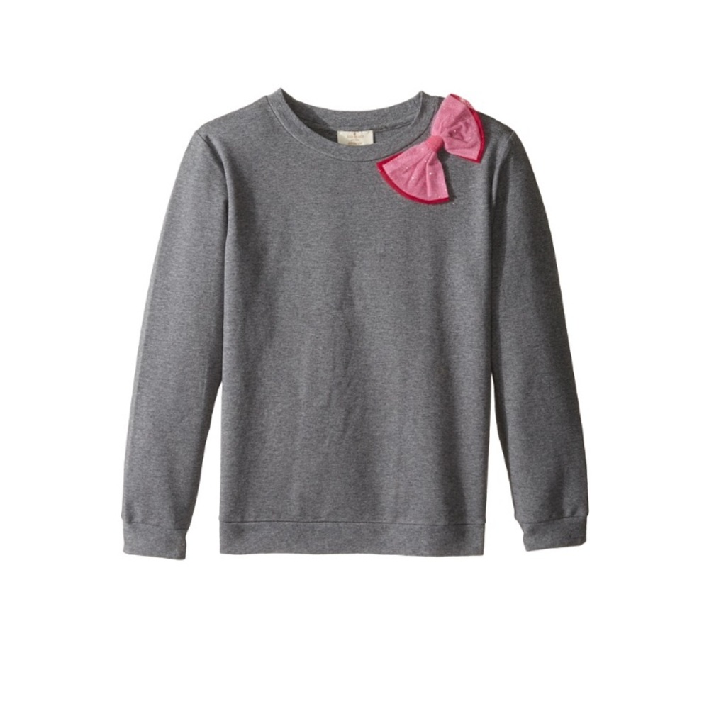 NWT Kate Spade girls bow sweatshirt